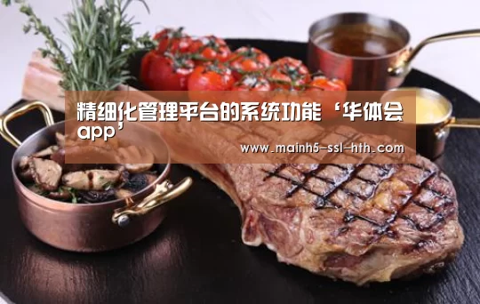 精细化管理平台的系统功能‘华体会app’(图2) 华体会app